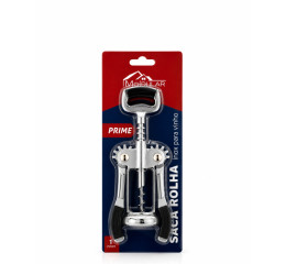 SACA ROLHA INOX P/VINHO PREMIUM 18CM MR457